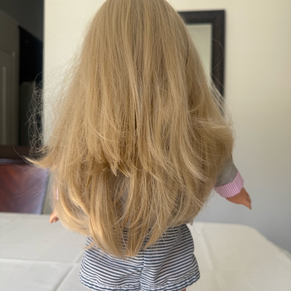 Pottery Barn Kids by Gotz 18" Doll Blonde Hair Blue Eyes Gift Collectible - Picture 4 of 9